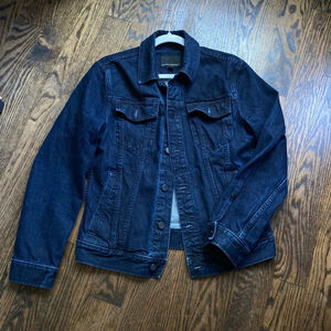 Unisex Banana Republic Denim Jacket, Size S, Blue